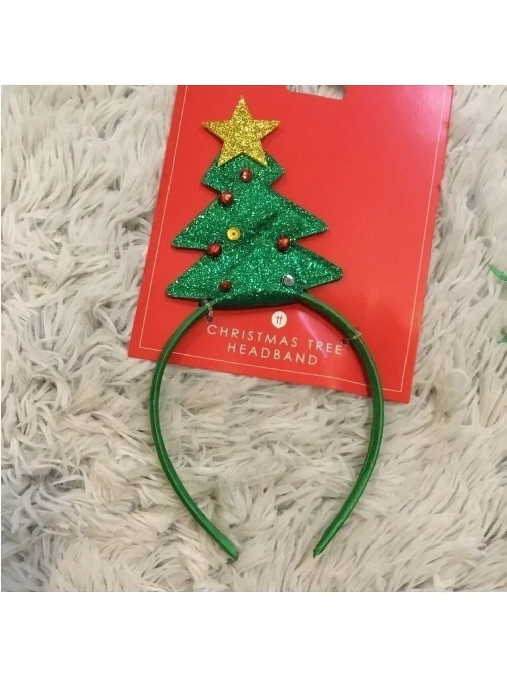 Celebrate Together Christmas Tree Headband + a set of 2 hair scrunches